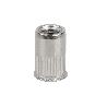 TUERCAS REMACHABLES RANURADAS CABEZA REDUCIDA INOX A-2 M6   CAJA 500 UNID.