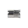 TUERCAS REMACHABLES RANURADAS CABEZA REDUCIDA INOX A-2 M8   CAJA 250 UNID.