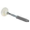 SET DE 2 PCS. PARA LAVABO 10 X 120 MM TUERCA DE NYLON