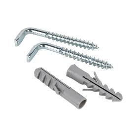 SET DE 2 PCS. TACO Y ALCAYATA PARA TERMO Y CALENTADOR 8 X 65 MM