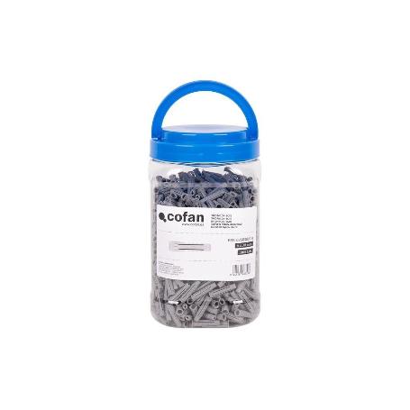 TACO NYLON PA-6 M-6X30 BOTE DE 1.000 UDS.