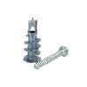 TACO ZAMAK 13X32 PARA PLACAS C/TORNILLO 4,2X32   CAJA 100 UNID.