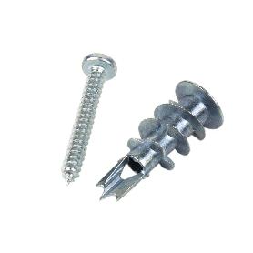TACO ZAMAK 13X32 PARA PLACAS C/TORNILLO 4,2X32 VENTA UNITARIA