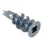 TACO ZAMAK 13X32 PARA PLACAS C/TORNILLO 4,2X32 VENTA UNITARIA