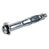 ANCLAJE METÁLICO PARA MATERIALES HUECOS MÁX. 55 MM TORNILLO M5 X 72 MM Ø10 MM VENTA UNITARIA