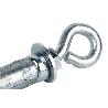 ANCLAJE ZAMAK HPM M8 X 50 CON ARGOLLA   CAJA 50 UNID.