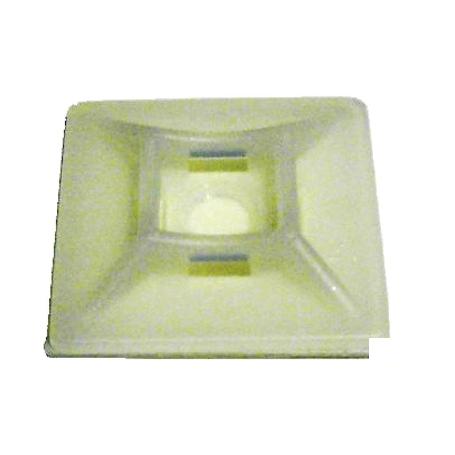 BASE ADHESIVA BRIDAS 25X25   CAJA 100 UNID.