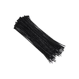 BRIDAS NYLON NEGRO 2,5 X 200 MM   CAJA 100 UNID.