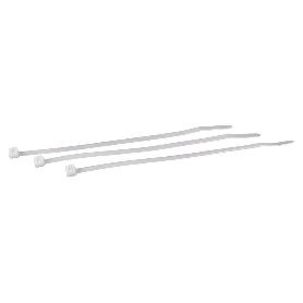 BRIDAS NYLON BLANCO 2,5 X 200 MM   CAJA 100 UNID.