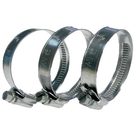 ABRAZADERA INOX A-2 BANDA 9MM  20-32 VENTA UNITARIA