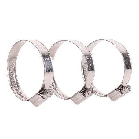 ABRAZADERA INOX A-2 BANDA 12MM 110-130   CAJA 25 UNID.