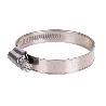 ABRAZADERA INOX A-2 BANDA 12MM 110-130   CAJA 25 UNID.