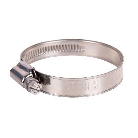ABRAZADERA INOX A-2 BANDA 12MM 40-60   CAJA 50 UNID.