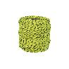 CORDÓN TRENZADO HIPPIE AMARILLO/NEGRO 3 MM X 100 M