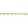 CORDÓN TRENZADO HIPPIE AMARILLO/NEGRO 3 MM X 100 M