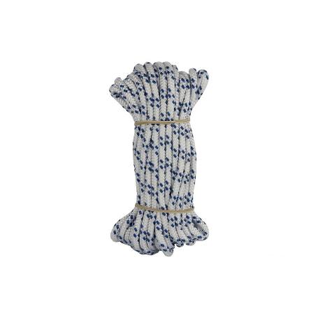 MADEJA CUERDA TRENZADA POLI 10MM 10M NEGRO