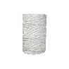 ROLLO GRANDE CORDÓN POLIÉSTER REFORZADO 5 MM 200 M BLANCO