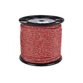 CARRETE DRIZA NÁUTICA 8 MM 200 M ROJO