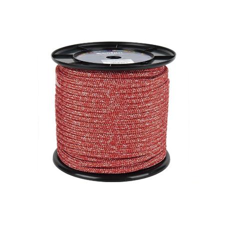 CARRETE DRIZA NÁUTICA 14 MM 100 M ROJO