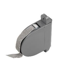 RECOGEDOR ABATIBLE PERSIANA GRIS 6MX14 MM