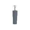 TOPE PERSIANA 60 MM GRIS CON TORNILLO M-6 VENTA UNITARIA