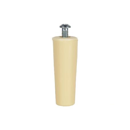 TOPE PERSIANA 60 MM MARFIL CON TORNILLO M-6 VENTA UNITARIA