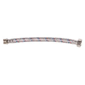 CONEXIÓN FLEXIBLE INOX PARA TERMO M1/2 - H3/4 30 CM.