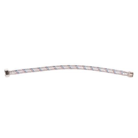 CONEXIÓN FLEXIBLE INOX PARA TERMO M1/2 - H3/4 50 CM.