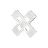 CRUCETA PARA ALICATADO 10,0 MM 50 UDS