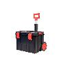 CAJA DE HERRAMIENTAS HEAVY DUTY CON ASA TELESCÓPICA Y RUEDAS 530 X 355 X 390 MM