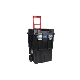 CAJA DE HERRAMIENTAS COMPACT CON DOBLE ASA Y RUEDAS 450 X 360 X 640 MM