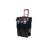 CAJA DE HERRAMIENTAS COMPACT CON DOBLE ASA Y RUEDAS 450 X 360 X 640 MM