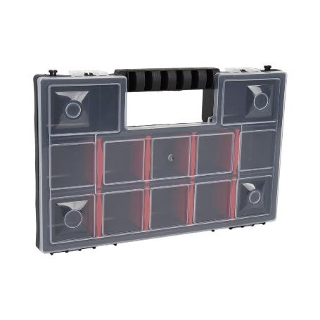 ESTUCHE ORGANIZADOR 12 COMPARTIMENTOS 287 X 186 X 50 MM