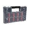 ESTUCHE ORGANIZADOR 12 COMPARTIMENTOS 287 X 186 X 50 MM
