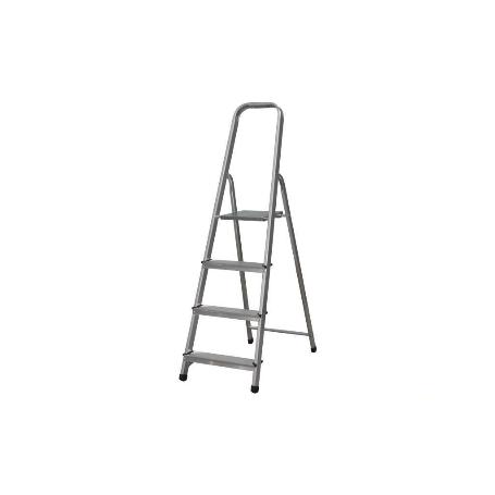 ESCALERA ALUMINIO 4 PELDAÑOS Y 0,89 M ALTURA ÚTIL
