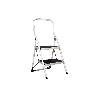ESCALERA DOMÉSTICA ACERO 2 PELDAÑOS ALTURA 46 CM