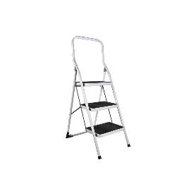 ESCALERA DOMÉSTICA ACERO 3 PELDAÑOS ALTURA 70 CM