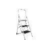 ESCALERA DOMÉSTICA ACERO 3 PELDAÑOS ALTURA 70 CM