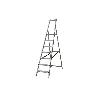 ESCALERA ALUMINIO SOLDADA 5 PELDAÑOS - REFORZADA