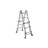 ESCALERA PLUS ALUMINIO MULTIPOSICIÓN 4 X 3 PELDAÑOS Y 2,83 M