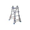 ESCALERA PLUS ALUMINIO MULTIPOSICIÓN 4 X 4 PELDAÑOS Y 3,83 M