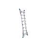 ESCALERA PLUS ALUMINIO MULTIPOSICIÓN 4 X 4 PELDAÑOS Y 3,83 M