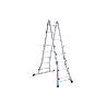 ESCALERA PLUS ALUMINIO MULTIPOSICIÓN 4 X 5 PELDAÑOS Y 4,83 M
