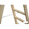 ESCALERA MADERA DOBLE 7 PELDAÑOS 1,75 M