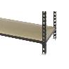 ESTANTERÍA ANTRACITA 5 BALDAS DE MADERA 1800 X 900 X 400 MM