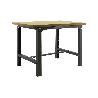 BANCO DE TRABAJO MADERA ANTRACITA L-1200 MM