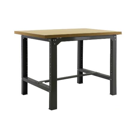 BANCO DE TRABAJO MADERA ANTRACITA L-1800 MM
