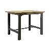 BANCO DE TRABAJO MADERA ANTRACITA L-1800 MM