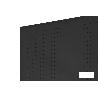 PANEL DE HERRAMIENTAS ANTRACITA CON 8 GANCHOS L-900 MM
