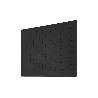 PANEL DE HERRAMIENTAS ANTRACITA CON 8 GANCHOS L-1200 MM